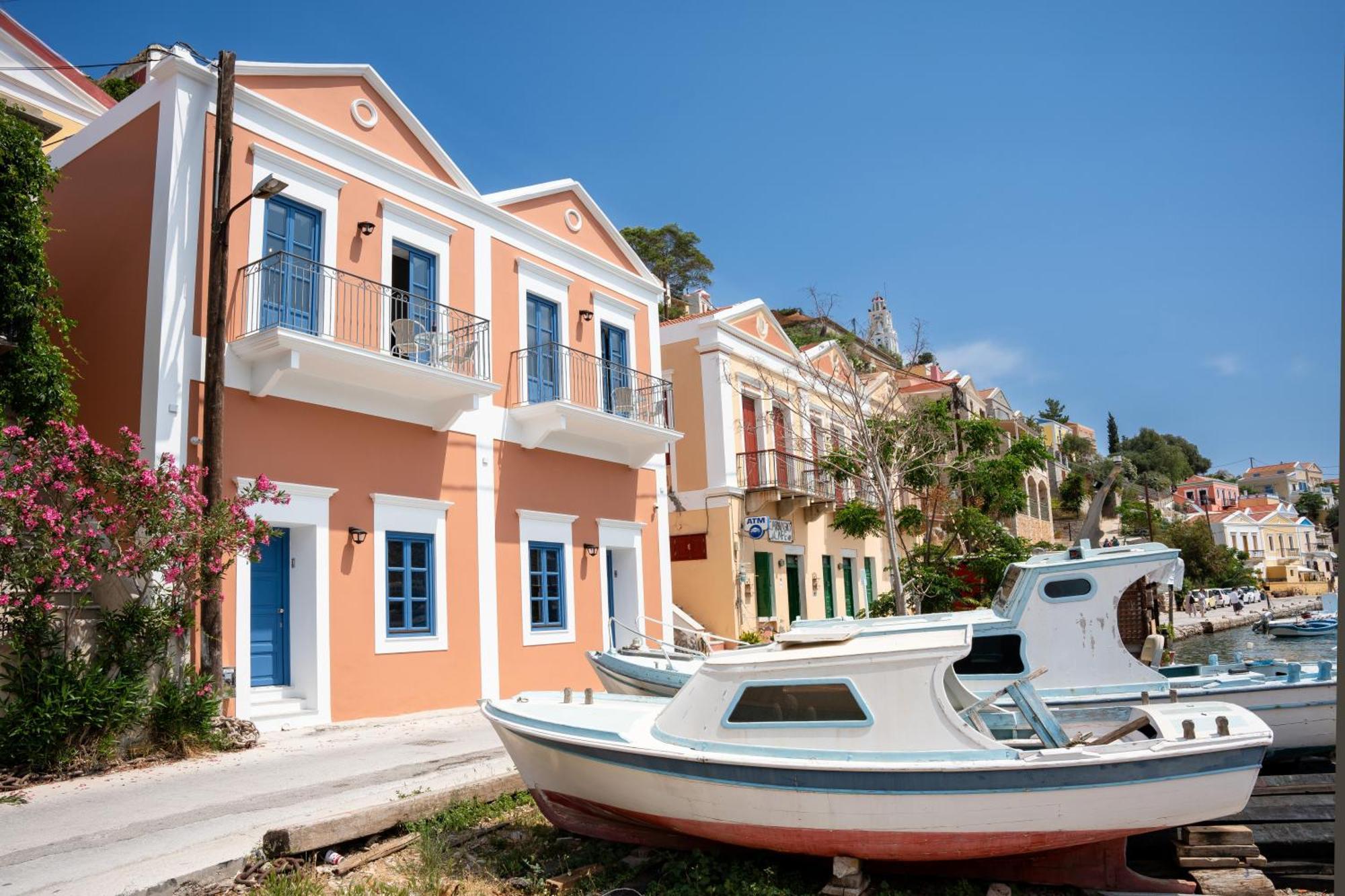 Porto Harani Seaside Apartments Simi Exterior foto